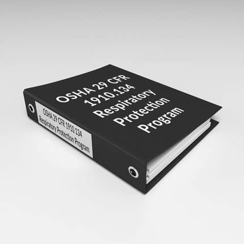 OSHA Written Respiratory Protection Program 29 CFR 1910.134 Dental